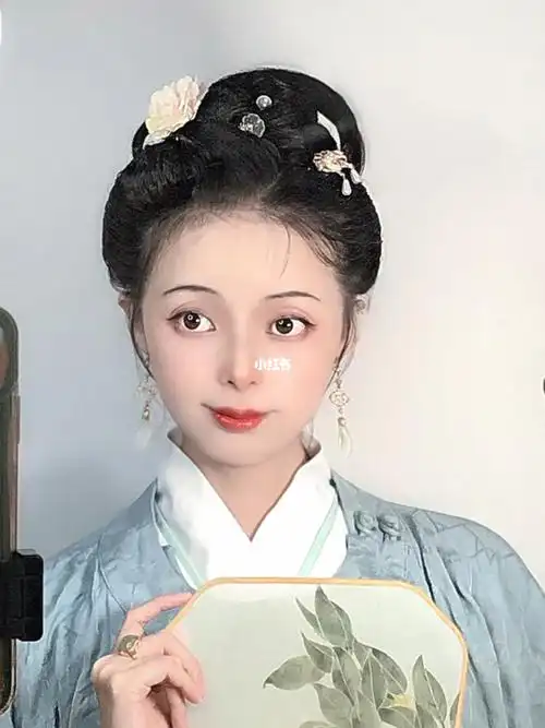 汉服发型教程清丽雅致简约宋制汉服发型
