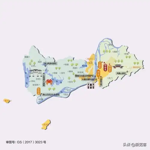安徽旅游地图高清版(一座城一张图) - 悦闻天下