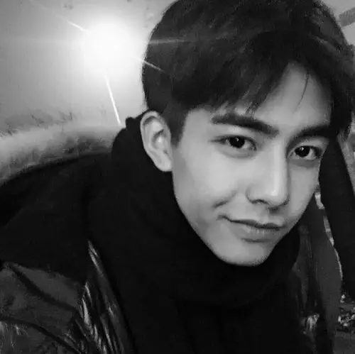 真人男头,黑白,韩系