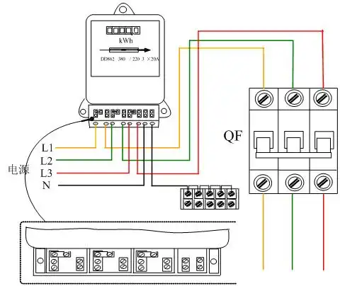 怎么有5个编号四个接线口?2字又是带圈圈的?