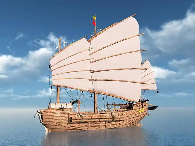 中国帆船_全景网