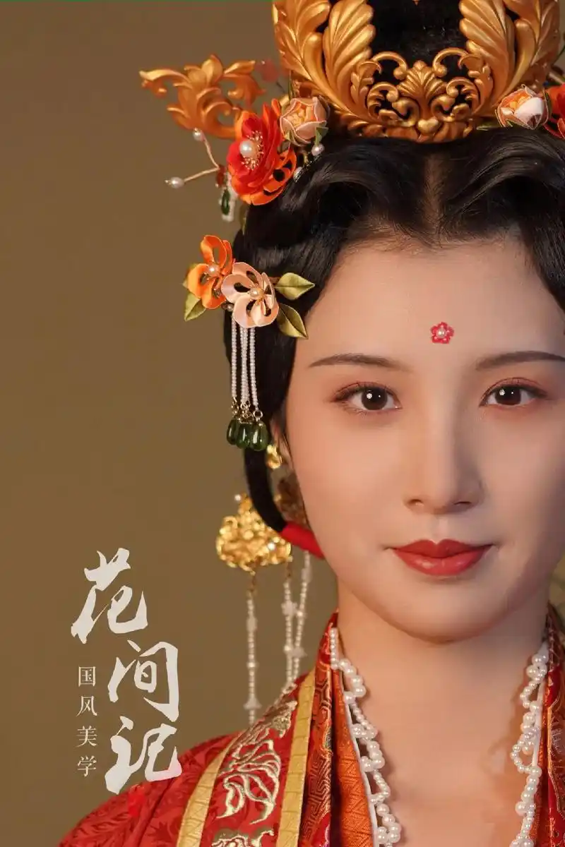 【宋制新娘】黄花满泛渊明酒,白发仍簪子夏冠～ #宋制汉服造型 - 抖音