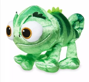 迪s尼长发公主乐佩宠物变色龙蜥蜴帕斯卡公仔毛绒玩具儿童礼物