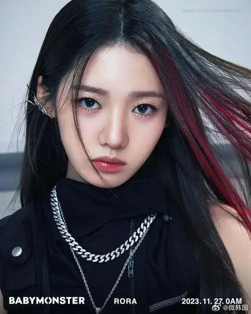 截至目前公开的yg新女团babymonster成员