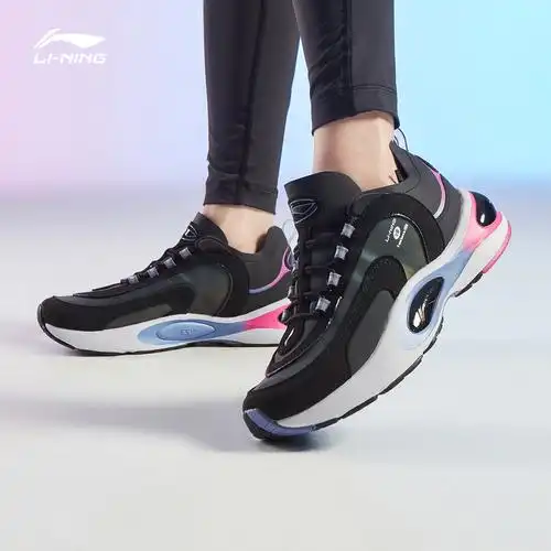 李宁跑步女鞋2021新款v8减震支撑鞋子跑鞋跑步鞋