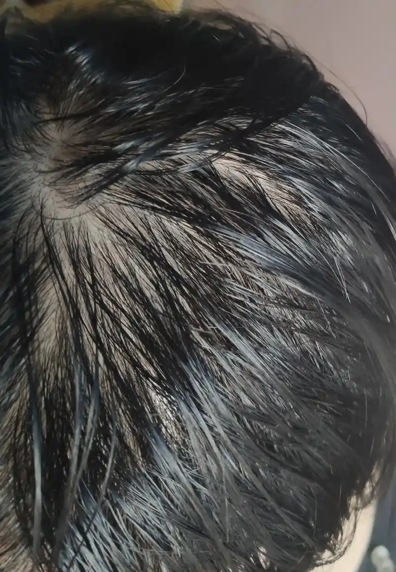 护发素残留洗后头发吹不干黏腻打绺解决办法.