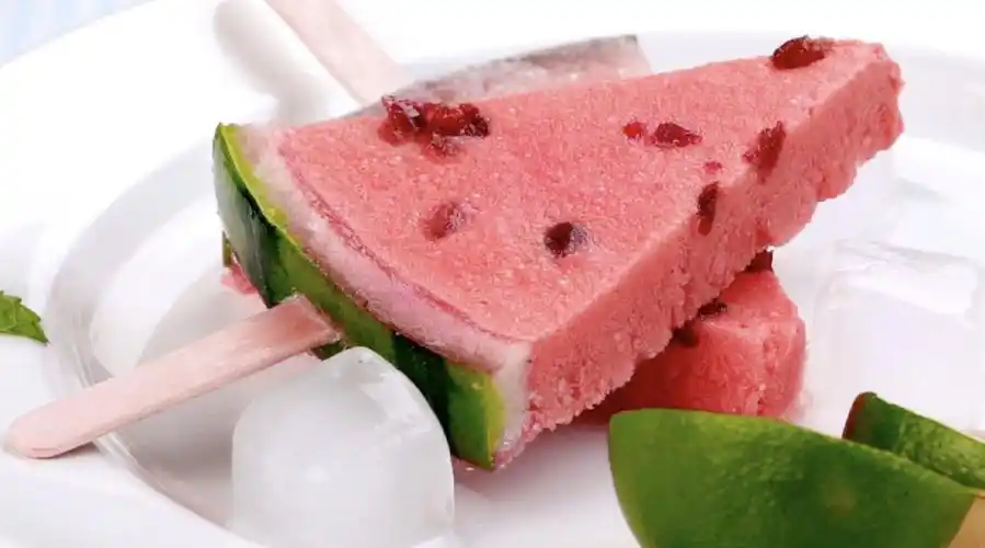 营养健康的酸奶西瓜雪糕不需要模具简单易做超美味