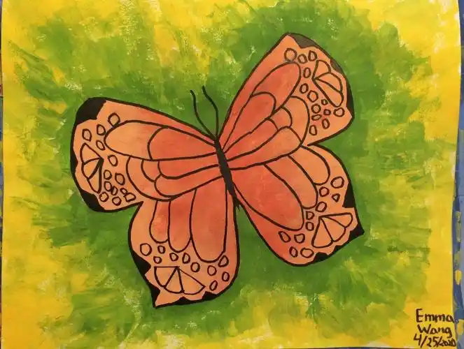 sara公开课优秀作品集 装饰画※蝴蝶