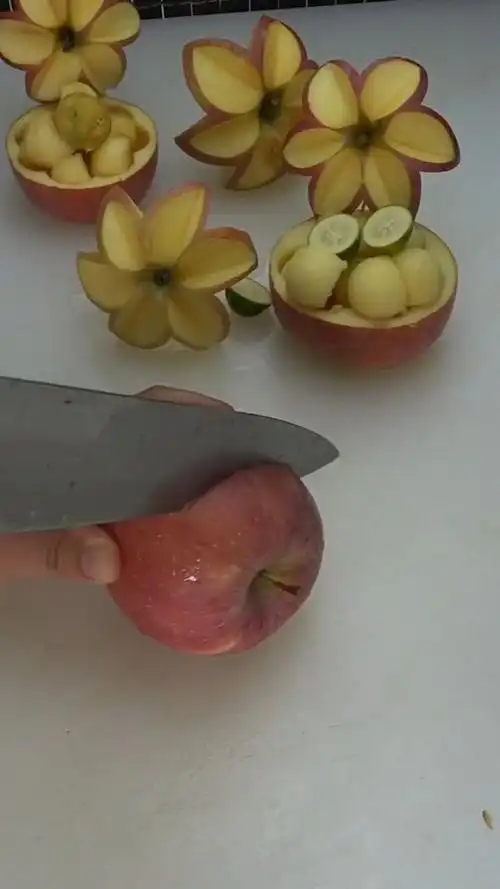 苹果的高级切法,特别好看