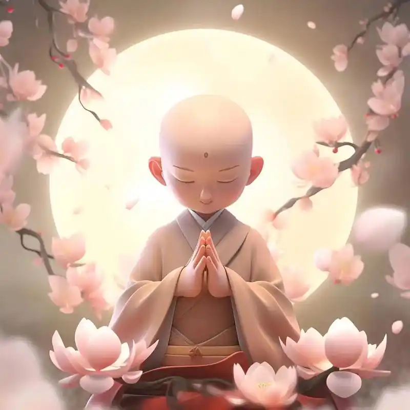 佛系头像##优质头像 #国风古韵 #小和尚 #动漫头像 - 抖音