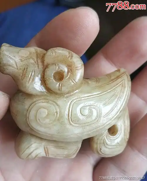 商周和田玉瑞兽