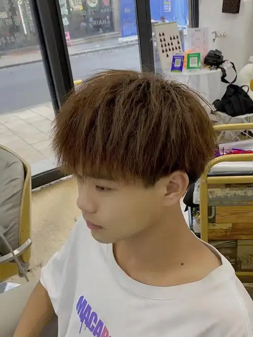 长沙男生剪发哪里好  #男生发型  #男生烫发  #摩根烫  #锡纸烫