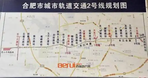 合肥地铁2号线将试运行盘点合肥地铁2号线附近新楼盘