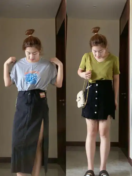 ootd160120斤微胖穿搭