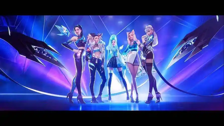 新成员解锁?还有中文歌词?英雄联盟女团kda《more》mv 中文字幕