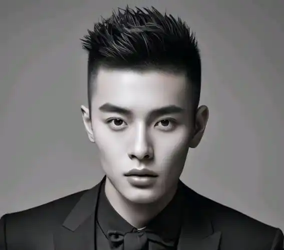 但最帅的是短边和时尚真和有型的精神_发型_男士_短发