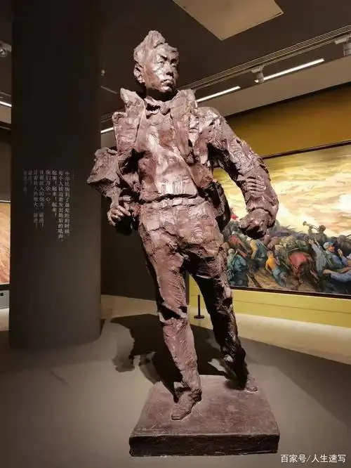 雕塑《义勇军进行曲》作者吴为山