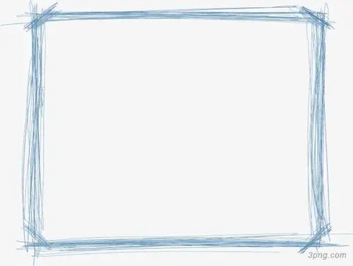 手绘边框装饰png素材透明免抠图片-装饰效果-三元素3png.com