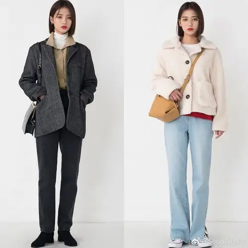 banharu 2018 aw lookbook,甜美俏皮又不乏温柔稳重的韩式秋冬穿搭