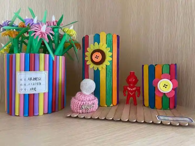 "变废为宝,创意无限"—暨小南海小学寒假劳动手工作品展示