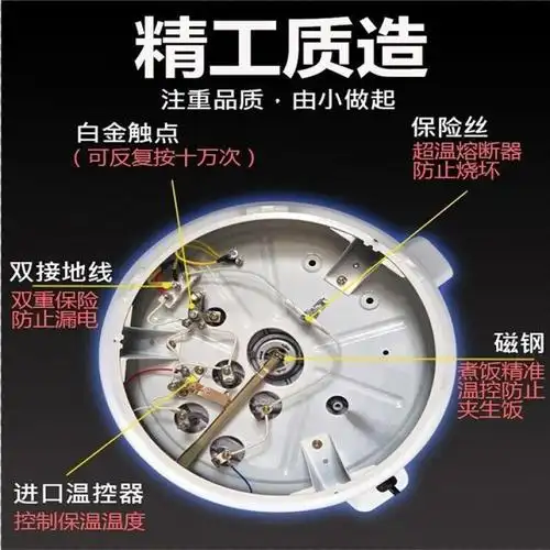 苏宁优品三角牌电饭锅㊣红三角牌老式电饭锅大容量10升152030人食堂