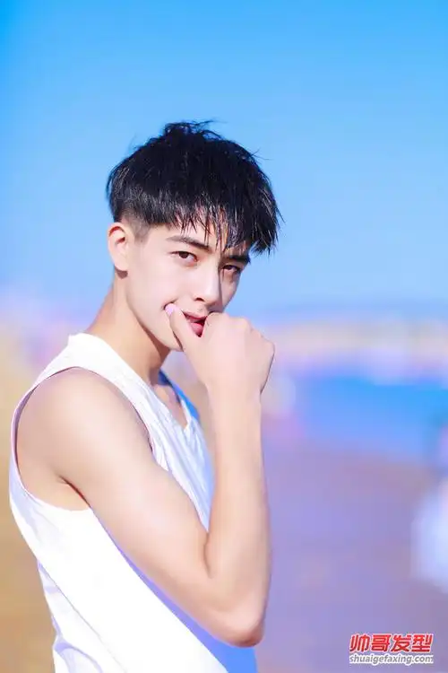 帅哥宋威龙写真 小清新帅哥短发碎发最可爱(2)
