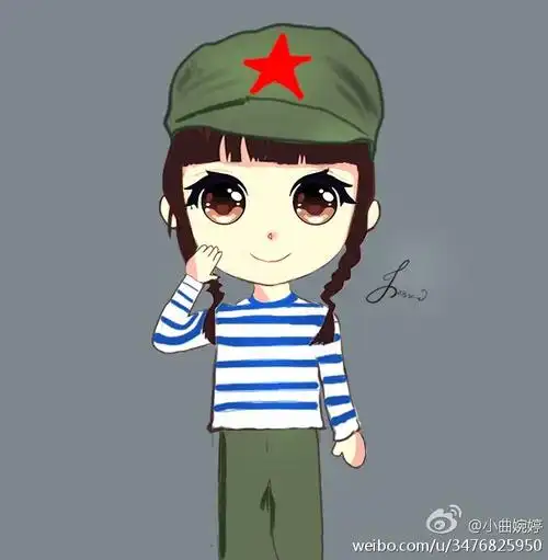 [可爱]粉丝姐姐给画的,好喜欢 来自曲芷含 - 微博