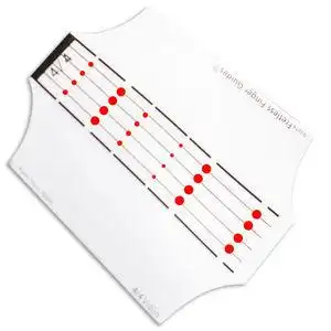 艾尔音专利设计无胶吸附型小提琴把位贴指板贴指位标签音阶贴一i