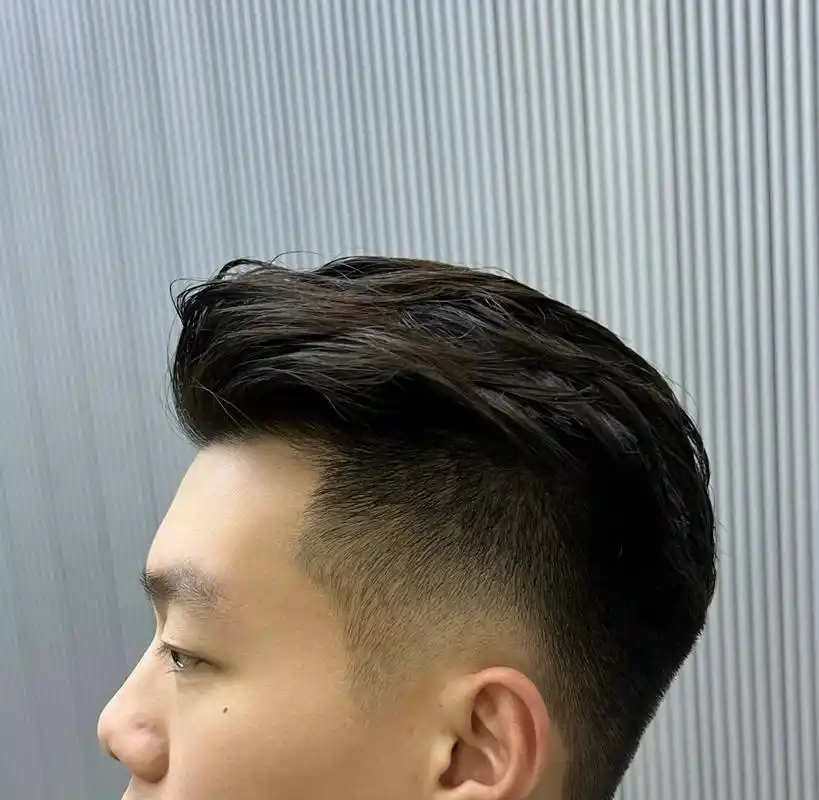 男士发型 港风侧背 男士发型 港风侧背