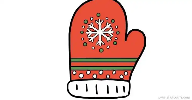 手套儿童画怎么画 手套简笔画简单又好看