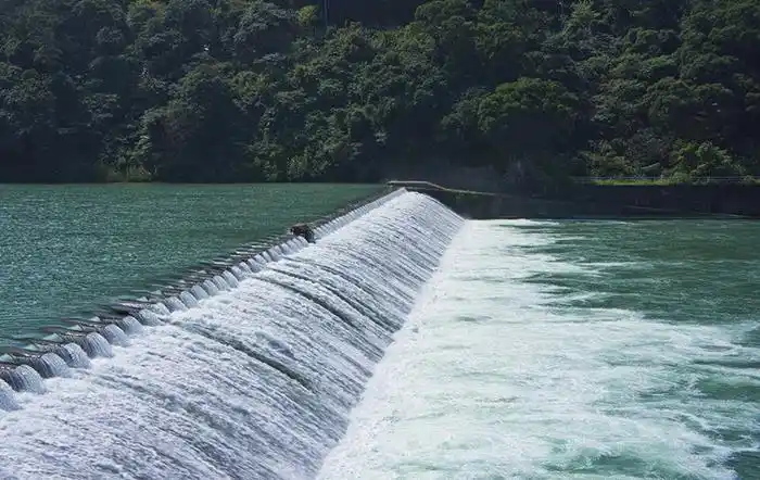 液压升降坝_江苏聚龙瀚海水工环保钢坝景观钢坝液压升降坝科技有限