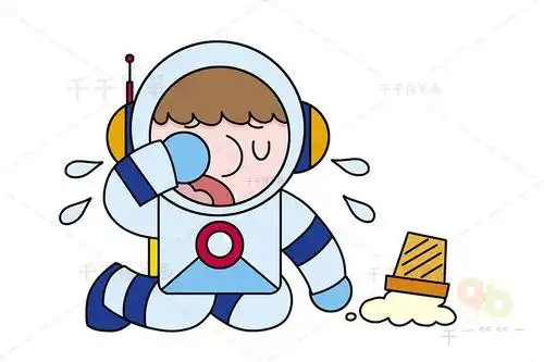 图片大全300个探索太空主题简笔画手账元素拯救画科幻画缺灵感的你