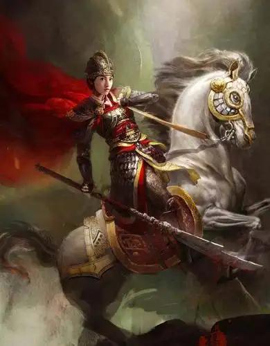 首先是女主的出场,原著中女主是金戈铁马的女将军,黍以为会是这样的