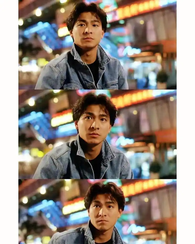 刘德华,年轻的时候还是帅[滑稽]