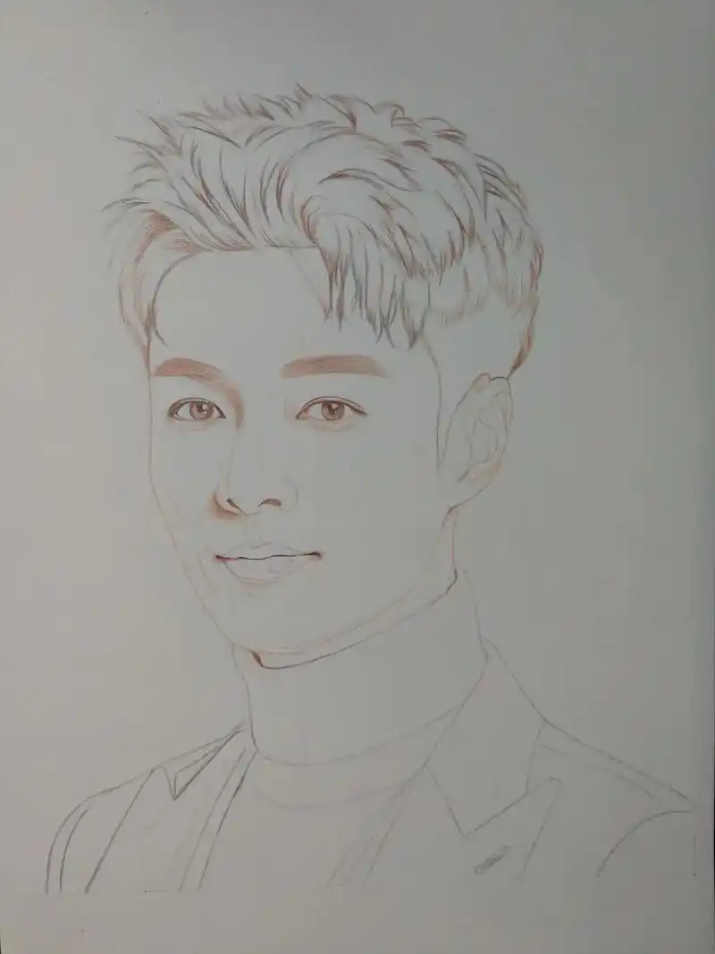 张艺兴出道十周年 #画画#彩铅手绘#张艺兴@张艺兴@张艺兴 - 抖音