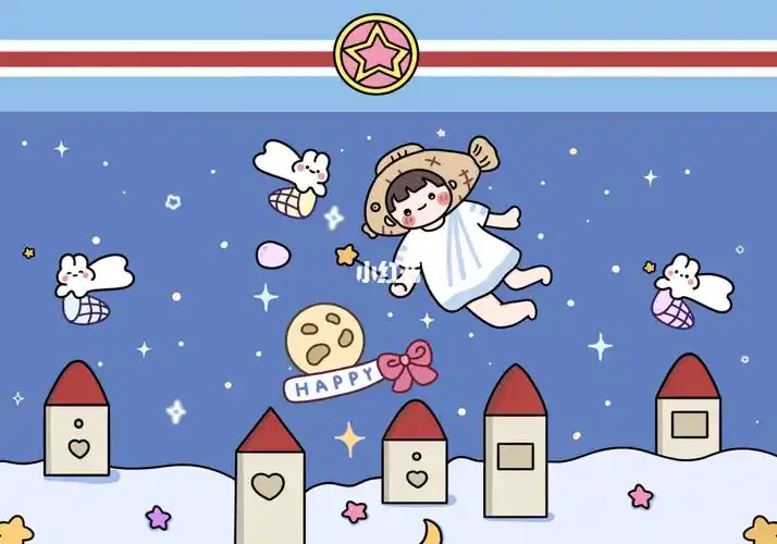 一组ipad卡通壁纸