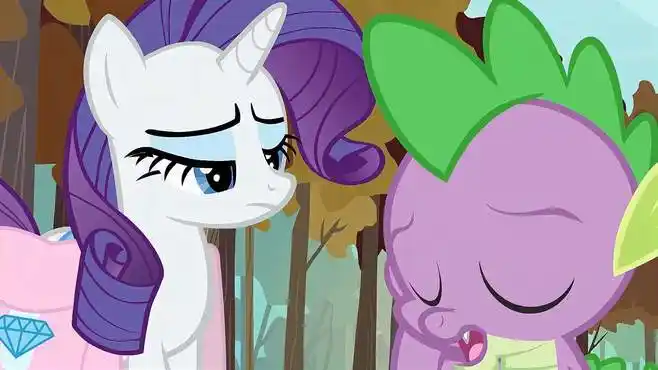 小马宝莉:穗龙带珍奇去看凤凰的巢穴,珍奇和他说话却一直被躲