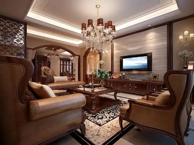 200平米的楼房有很大美式风格预算10万如何装修好