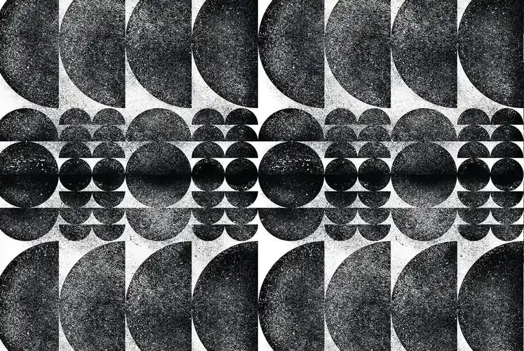 60款黑白圆形粗砂砾无缝隙拼贴图案背景纹理素材 grit pattern tiles