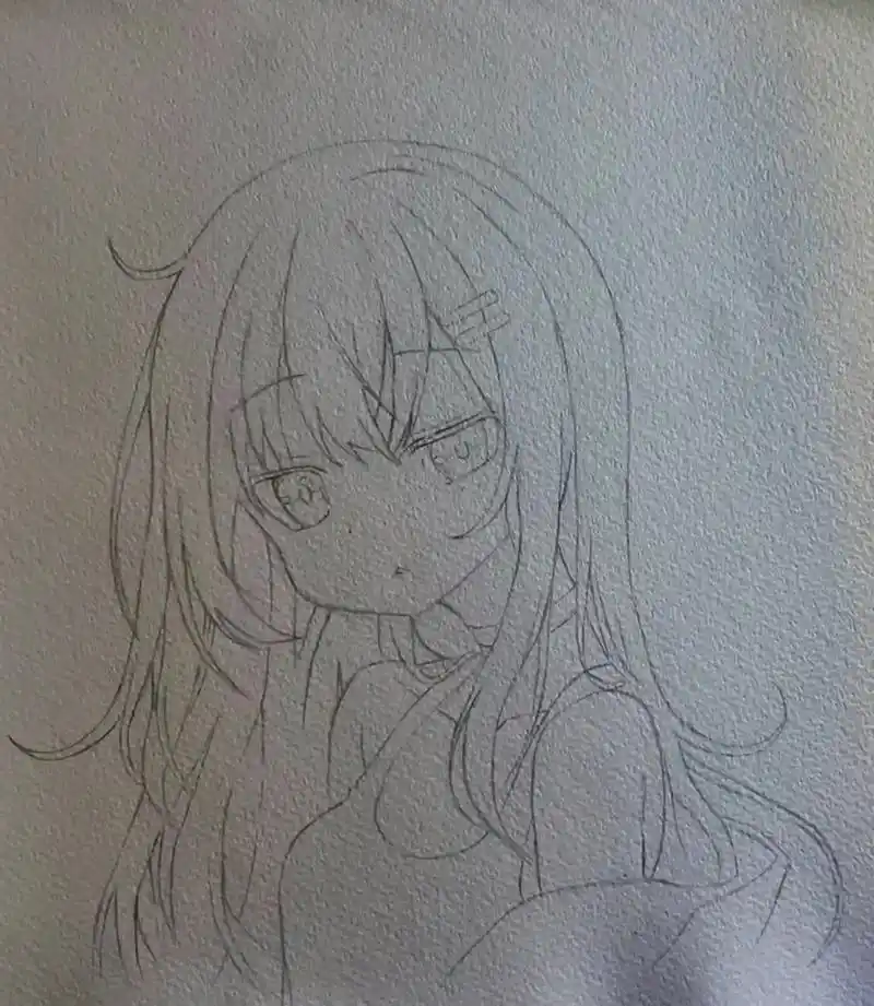 手绘 #二次元 #画画 @呆熊小画家 - 抖音