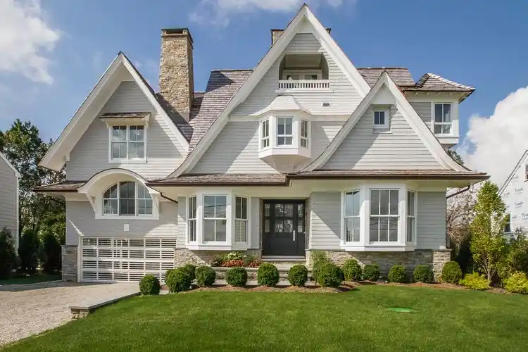 北欧风格绿色田园别墅装修效果图