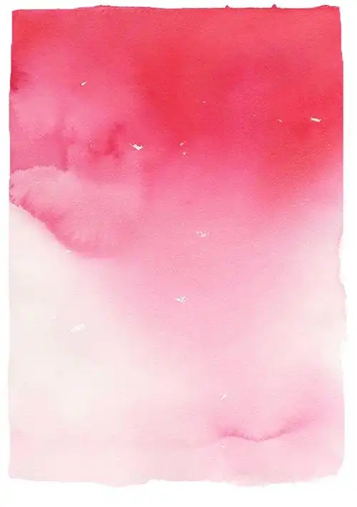 粉红色水彩水墨图片