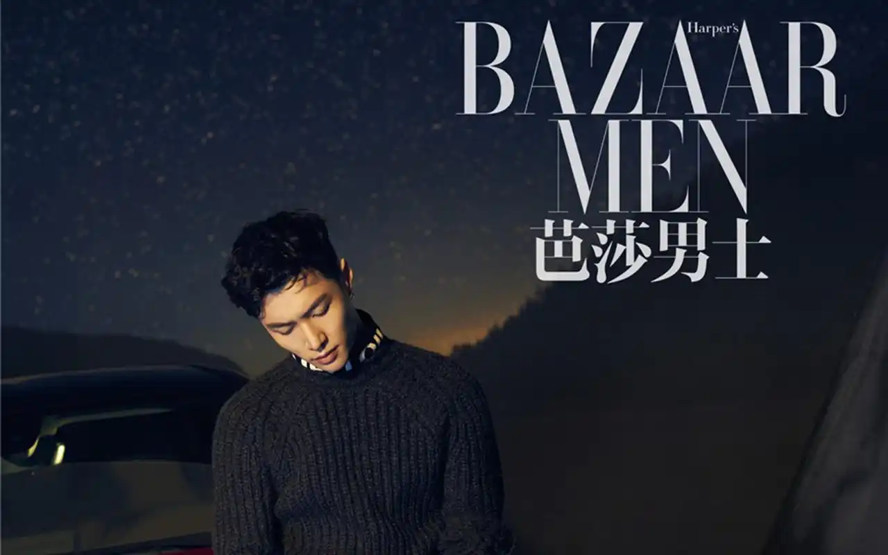 张艺兴芭莎男士型男写真图片桌面壁纸