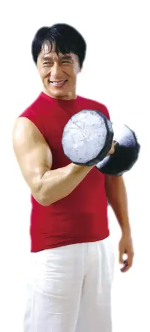 成龙爱健身器材独占一房间