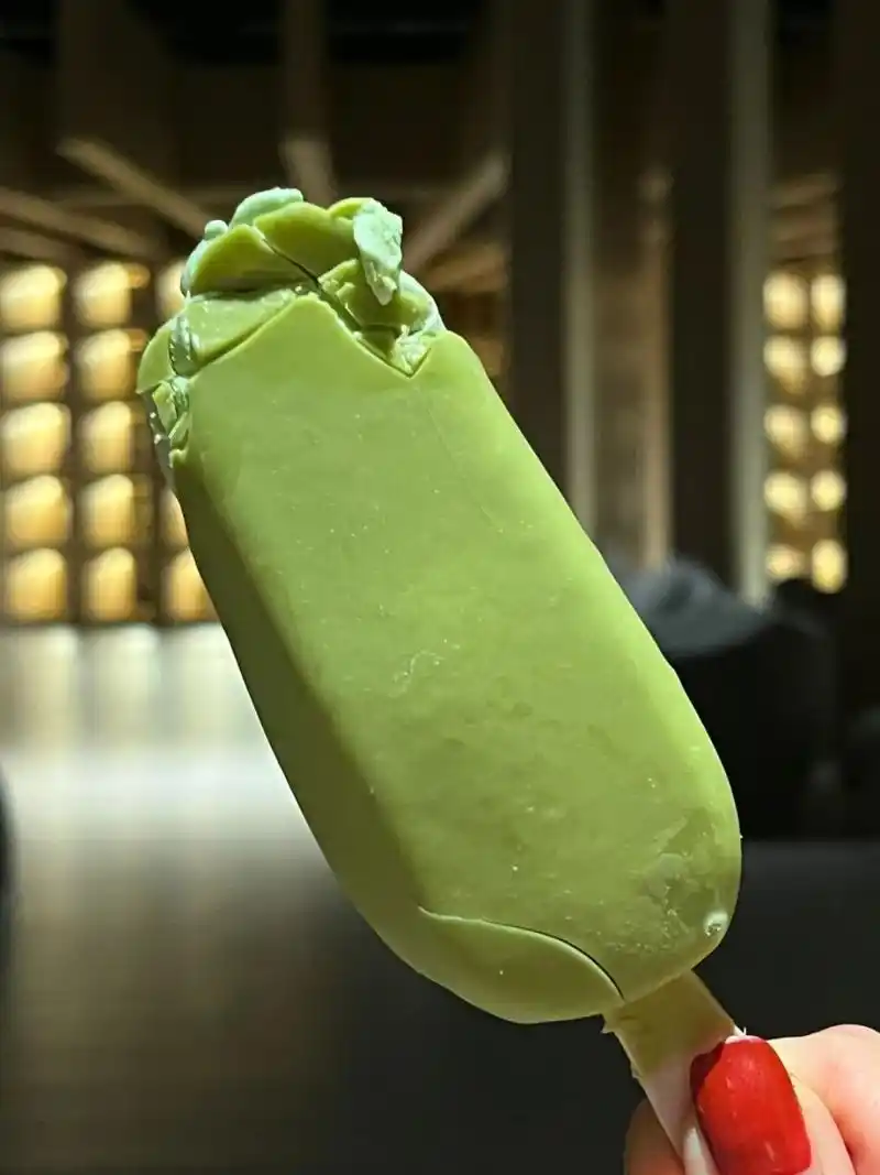 这个抹茶雪糕我能吃一辈子!