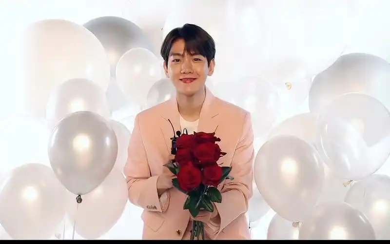 【边伯贤】小乖 下次换我们送你玫瑰花95.