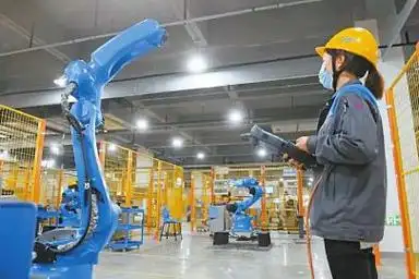 卡诺普公司生产的工业机器人. 受访者供图