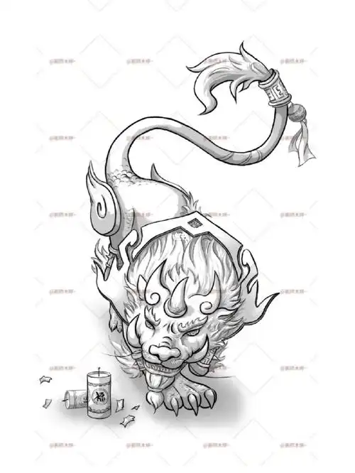 来能搞就不要懒着把这个年兽画完