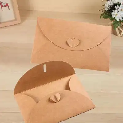 热销个性定制西式复古信封 珠光纸烫金免黏胶里纸特种信封