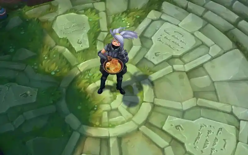 重做后的阿卡丽银色之牙皮肤预览